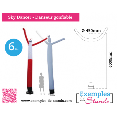 Sky Danseur gonflable de 6m