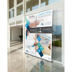 Roll-up Kakemono de grande hauteur 3m