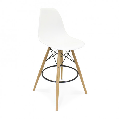 tabouret de bar design suedois en bois