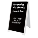 Chevalet stop Trottoir pour restaurant 