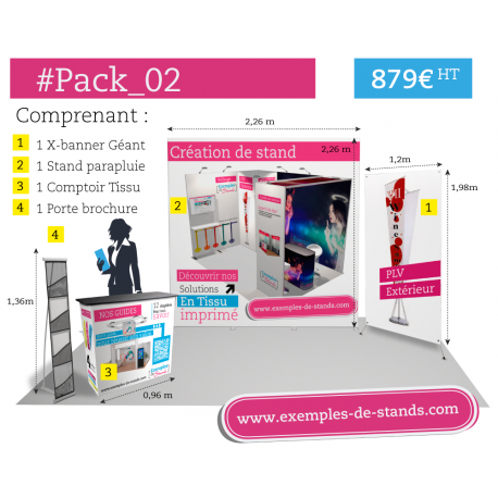 Pack stand démontable petit budget 02