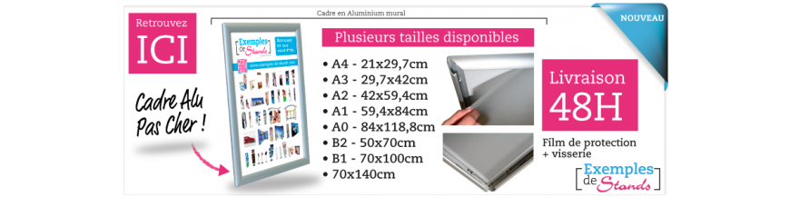 Cadre aluminium